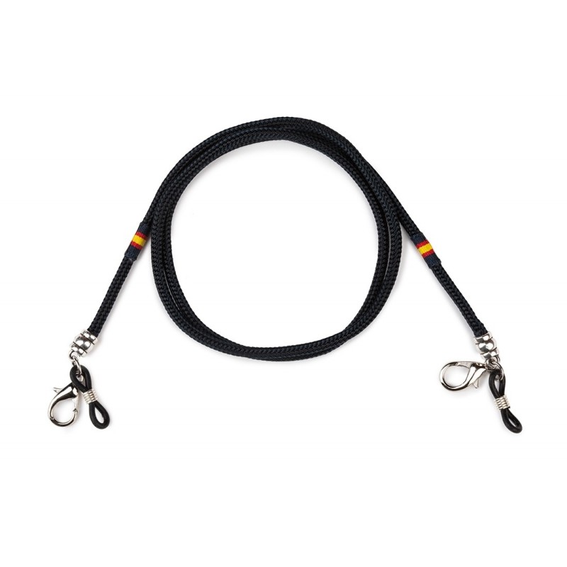 COLGANTES PARA MASCARILLAS Y GAFAS - CORDÓN CON BANDERA DE ESPAÑA