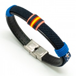 PULSERA WAKE UP AZUL MARINO / COLORES